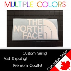 The North Face Decal | Jacket Logo Vinyl Sticker for Car Window Laptop Truck    222719364775